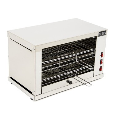 Gril électrique DUO Multifonction ARILEX à 2 niveaux sans minuterie avec résistances blindées 2DUO - 2DUO