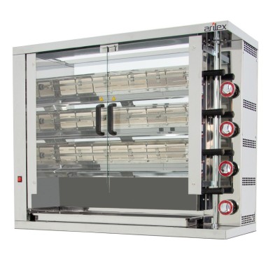 Gril vertical à gaz ARILEX de 3 broches 3ASG - 3ASG
