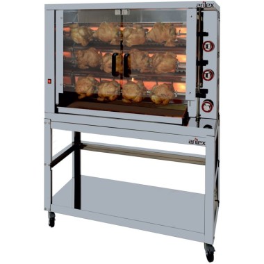 Gril vertical à gaz ARILEX de 3 broches 3ASG - 3ASG