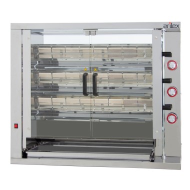 Gril vertical à gaz ARILEX de 3 broches 3ASG - 3ASG