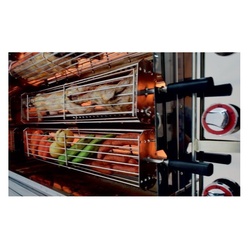 Gril vertical à gaz ARILEX de 3 broches 3ASG - 3ASG
