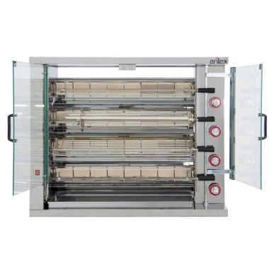 Grill vertical à gaz ARILEX de 4 broches 4ASG - 4ASG