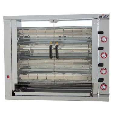 Grill vertical à gaz ARILEX de 4 broches 4ASG - 4ASG
