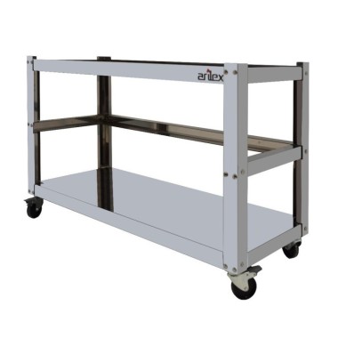 Support sur roues pour barbecues Planetario Rotatif SUPPORT RP - SOPORTE-RP