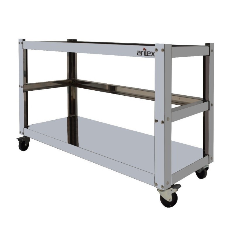 Support sur roues pour barbecues Planetario Rotatif SUPPORT RP - SOPORTE-RP