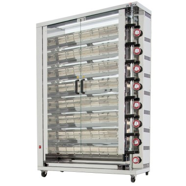 Gril vertical à gaz ARILEX de 8 broches 8ASG - 8ASG