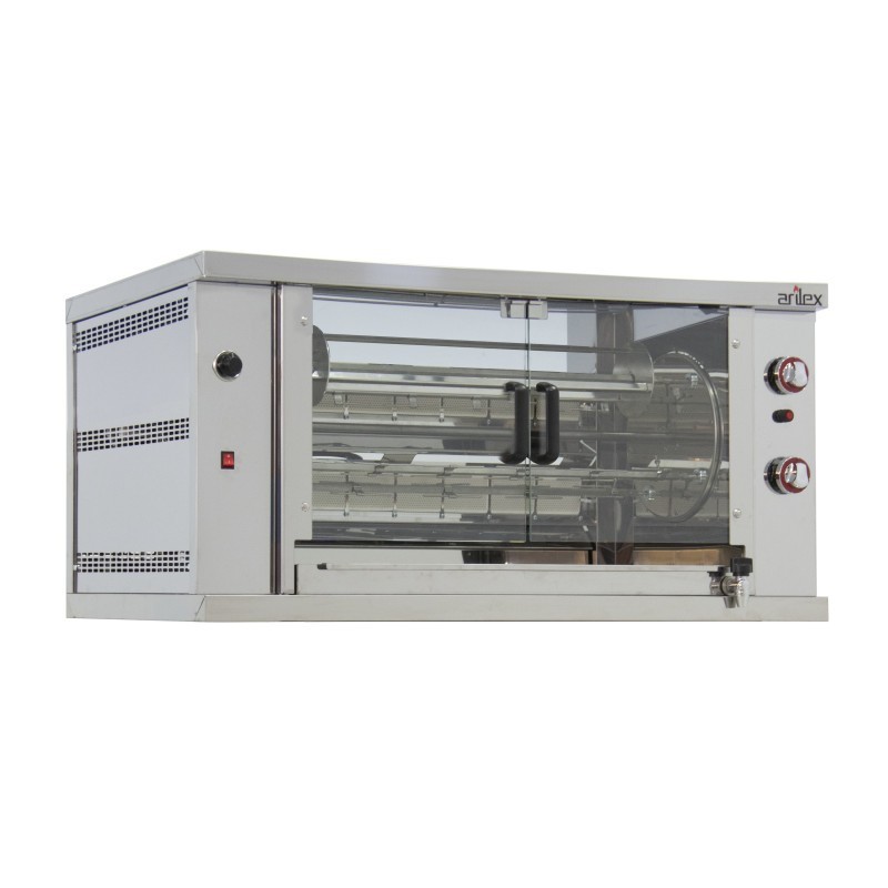 Grill à gaz rotatif planétaire ARILEX de 4 broches 4ASG-RP. - 4ASG-RP