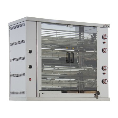 Gril à gaz rotatif planétaire ARILEX de 8 broches 8ASG-RP - 8ASG-RP