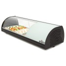 Vitrine réfrigérée pour tapas ARILEX 4 bacs GN1/3 couleur blanche 4VTG-BL - 4VTG-BL