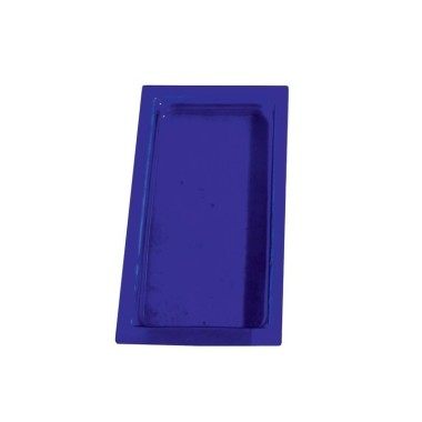 Coupelle en cristal couleur bleue GN1/3-40 mm GN-AZ - GN-AZ
