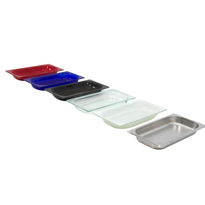 Bac en verre transparent GN1/3-40 mm GN-TR - GN-TR