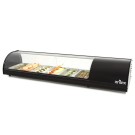 Vitrine réfrigérée pour tapas ARILEX PLACA LISA capacité 6-GN1/3 couleur noire 6VTL-NE - 6VTL-NE