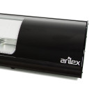 Vitrine réfrigérée pour tapas ARILEX PLAQUE LISSÉE capacité 8-GN1/3 couleur noire 8VTL-NE - 8VTL-NE