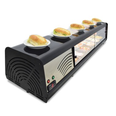 Vitrine réfrigérée à tapas ARILEX PLATEAU LISSE double étage capacité 8 plaques GN1/3 8VTL VISION DOUBLE - 8VTL VISION DOBLE