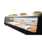 Vitrine réfrigérée à tapas ARILEX PLATEAU LISSE double étage capacité 8 plaques GN1/3 8VTL VISION DOUBLE - 8VTL VISION DOBLE