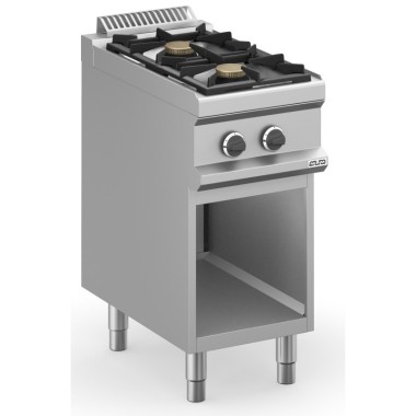 Cuisinière à gaz 2 foyers 2x5,5 kW avec meuble MFB74AXS MAGISTRA PLUS 700 - MFB74AXS