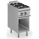 Cuisinière à gaz 2 foyers 2x5,5 kW avec meuble MFB74AXS MAGISTRA PLUS 700 - MFB74AXS
