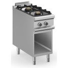 Cuisine à gaz 2 feux 7+11 kW avec meuble MFB94AXL MAGISTRA PLUS 900 - MFB94AXL