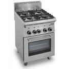 Cuisine à gaz 4 feux avec four électrique G4SFE65 SMART 650 - G4SFE65