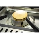 Cuisine à gaz 6 feux avec pilote de 3x7,5 + 3x5,5 kW avec four GN2/1 thermostatique de 7,5 kW 120CG70H EASY 700. - 120CG70H