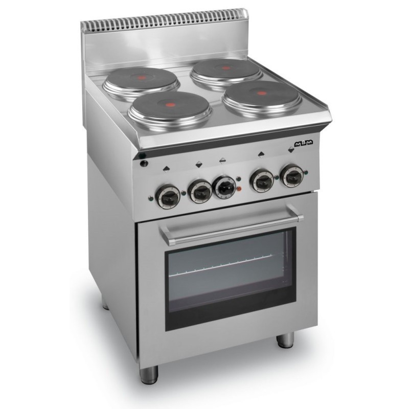 Cuisinière Électrique 4 zones avec Four Électrique E4F65P SMART 650 - E4F65P
