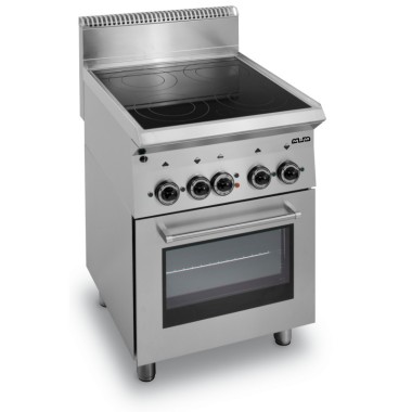 Cuisine vitrocéramique 4 zones avec four électrique EVC4F65P SMART 650 - EVC4F65P