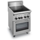 Cuisine vitrocéramique 4 zones avec four électrique EVC4F65P SMART 650 - EVC4F65P