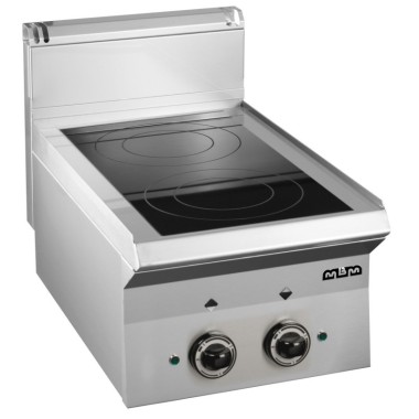 Cuisine Vitrocéramique 2 zones de table EVC265P SMART 650 - EVC265P