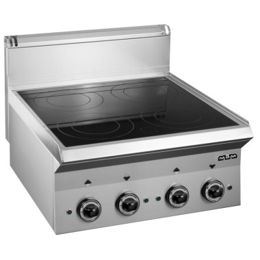 Cuisinière Vitrocéramique 4 zones Sur Table EVC465P SMART 650 - EVC465P
