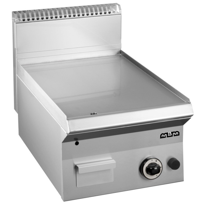 Frytop à gaz 40 cm Plaque Lisse Chrome Dur GFT465LC SMART 650 - GFT465LC