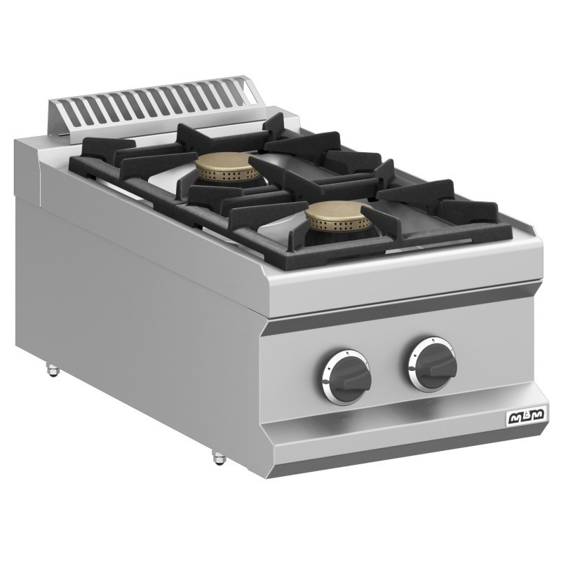 Cuisine à gaz 2 feux 2x7 kW Sur table MFB74TXL MAGISTRA PLUS 700 - MFB74TXL