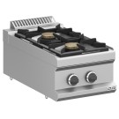 Cuisine à gaz 2 feux 2x7 kW Sur table MFB74TXL MAGISTRA PLUS 700 - MFB74TXL
