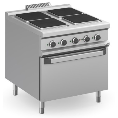 Cuisine Électrique 4 Zones Carrées avec Four Électrique MPQ98FE MAGISTRA PLUS 900 - MPQ98FE