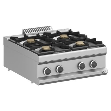Cuisinière à gaz 4 foyers 4x7 kW Sur table MFB77TXL MAGISTRA PLUS 700 - MFB77TXL