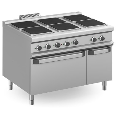 Cuisinière Électrique à 6 Zones Carrées avec Four Électrique MPQ912FE MAGISTRA PLUS 900 - MPQ912FE