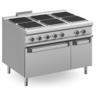 Cuisinière Électrique à 6 Zones Carrées avec Four Électrique MPQ912FE MAGISTRA PLUS 900 - MPQ912FE