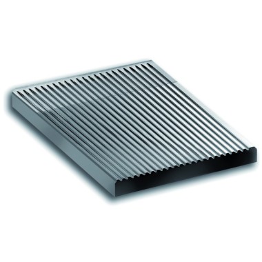 Plaque à griller striée AISI 430 pour 1 feu Cuisines A777104 MAGISTRA PLUS 700 - A777104