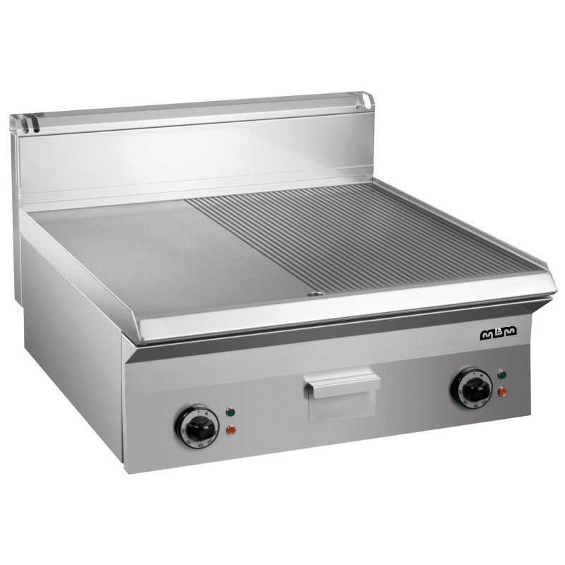 Frytop Électrique 100 cm Plaque Lisse-Rainurée EFT1065LR SMART 650 - EFT1065LR