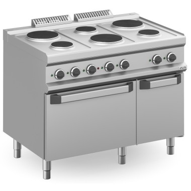 Cuisine Électrique 6 Zones Ronde avec Meuble MPR711A MAGISTRA PLUS 700 - MPR711A