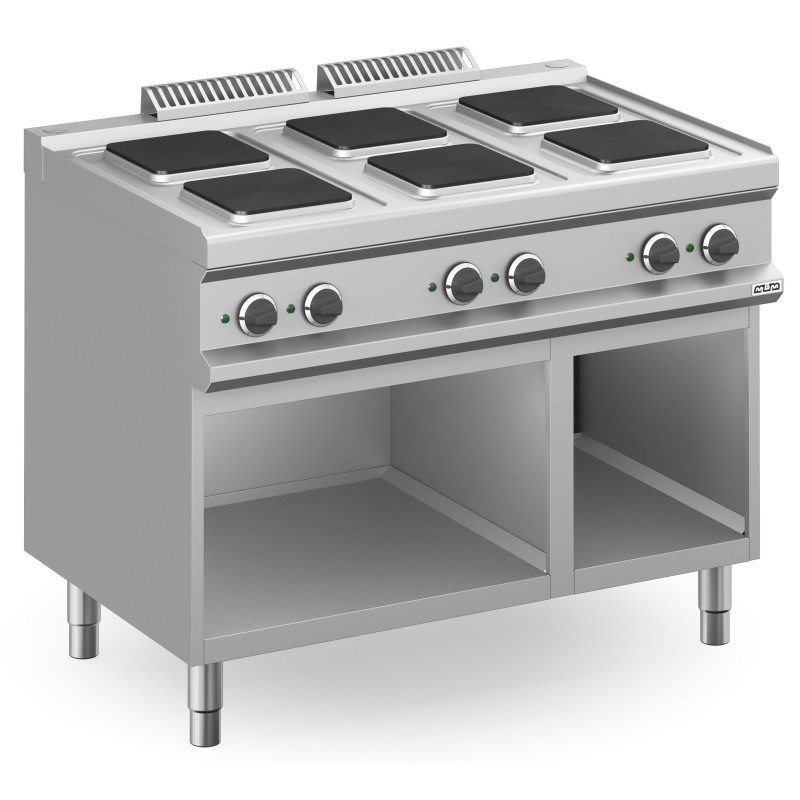 Cuisinière Électrique 6 Zones Carrées avec Meuble MPQ711A MAGISTRA PLUS 700 - MPQ711A