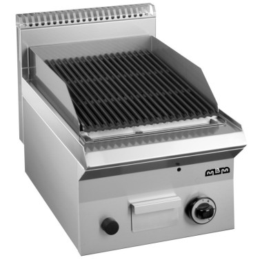 Barbecue à gaz 40 cm Pierre volcanique de table GPL465G SMART 650 - GPL465G