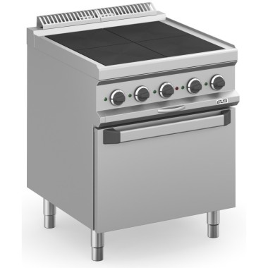 Cuisinière Électrique 4 Zones Carrées Encastrées avec Four Électrique Ventilé MPQR77FEV MAGISTRA PLUS 700 - MPQR77FEV