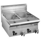Friteuse à gaz 8+8 litres 14,8 kW de comptoir GF665 SMART 650 - GF665