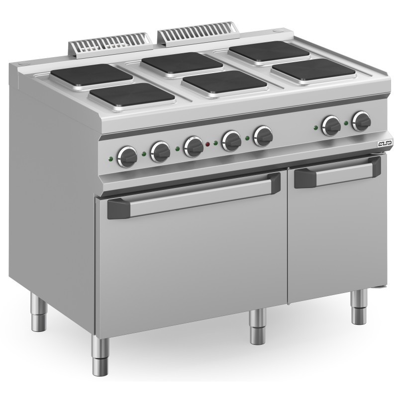 Cuisine Électrique 6 Zones Carrées avec Four Électrique Statique MPQ711FE MAGISTRA PLUS 700 - MPQ711FE
