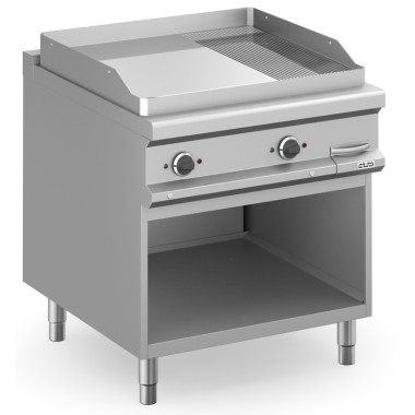 Frytop Électrique 80 cm Plaque Lisse Chrome Dur avec Meuble MFTE98ALC MAGISTRA PLUS 900 - MFTE98ALC
