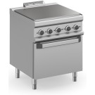Cuisine à Plaque Radiane à Gaz de 70 cm avec Four Électrique MTPE77FE MAGISTRA PLUS 700 - MTPE77FE