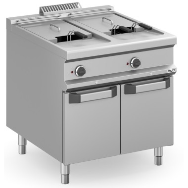 Friteuse Électrique 2 cuves 18+18 Litres 32 kW MFRE98A MAGISTRA PLUS 900 - MFRE98A