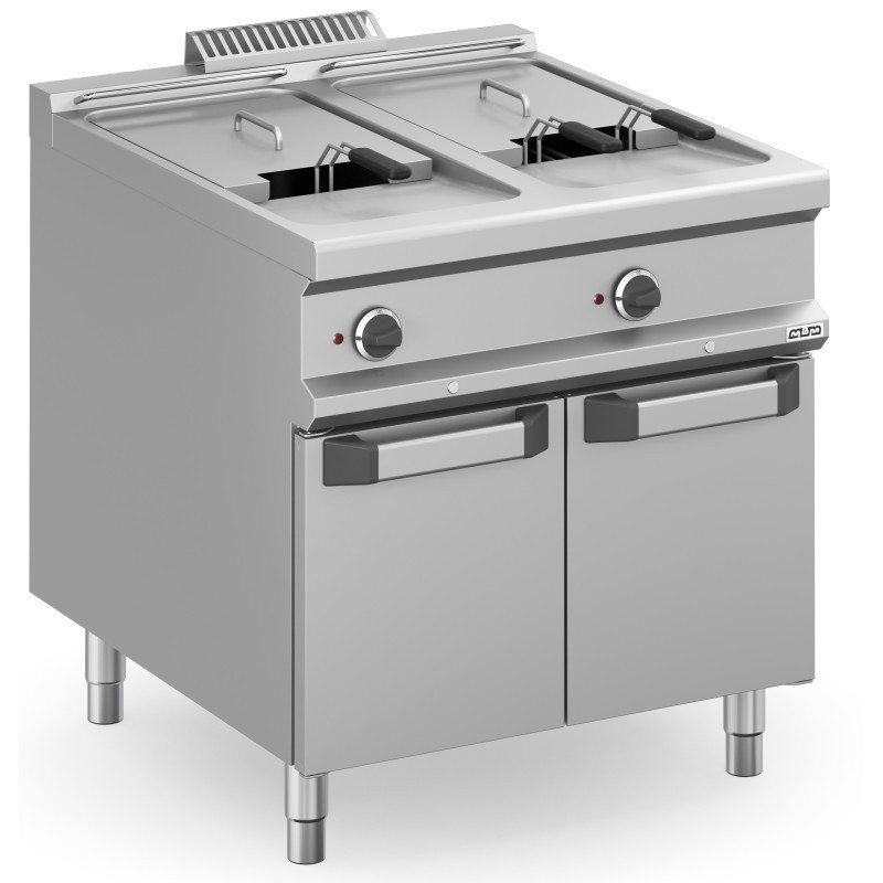 Friteuse Électrique 2 cuves 18+18 Litres 32 kW MFRE98A MAGISTRA PLUS 900 - MFRE98A