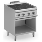 Cuisine à Induction 4 Zones avec Meuble MIN77A MAGISTRA PLUS 700 - MIN77A