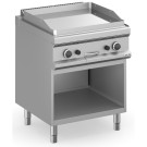 Frytop à gaz 70 cm Plaque Lisse Chrome Dur avec Meuble MFTG77ALC MAGISTRA PLUS 700 - MFTG77ALC